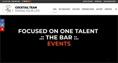 Desktop Screenshot of cocktailteam.net